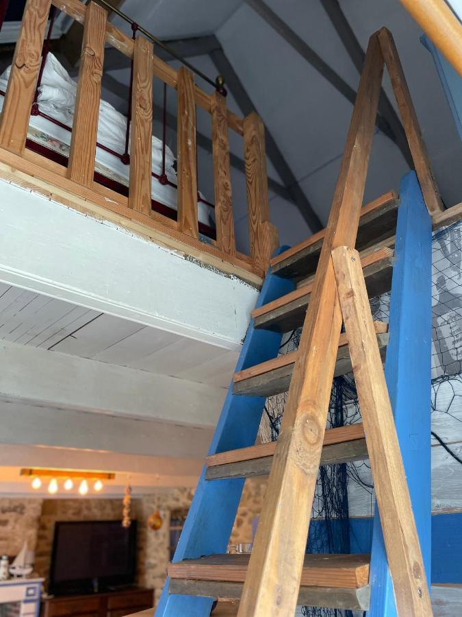 Authentique maison de pêcheur au coeur d'un hameau Crozon Exterior foto