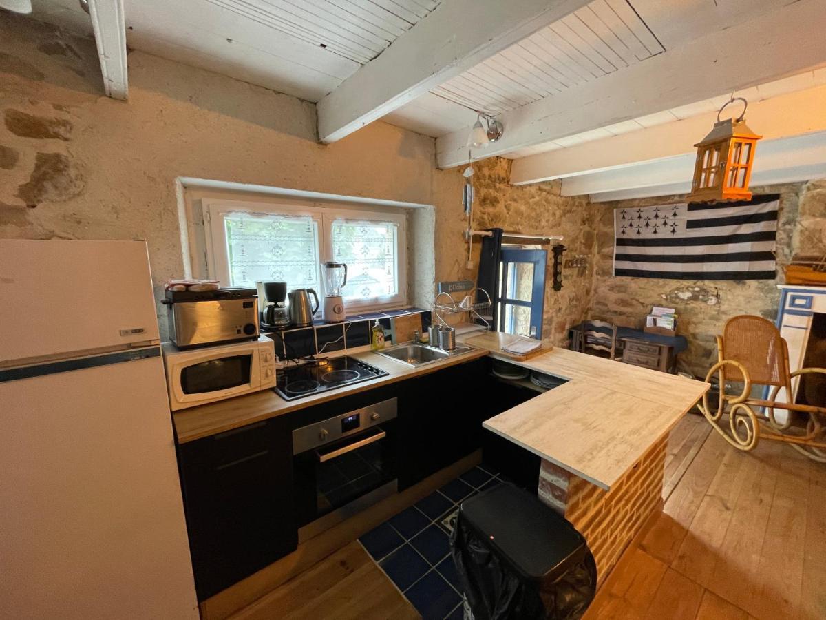 Authentique maison de pêcheur au coeur d'un hameau Crozon Exterior foto