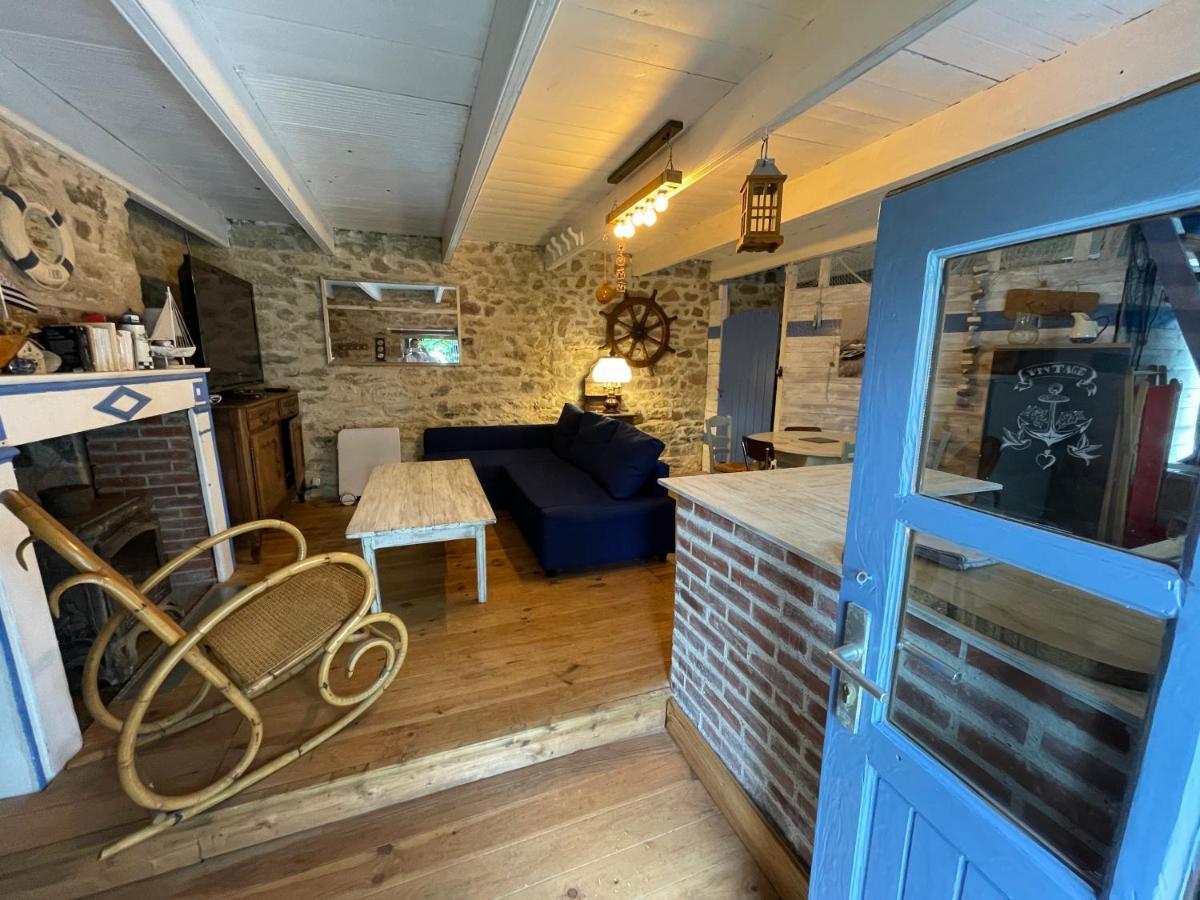 Authentique maison de pêcheur au coeur d'un hameau Crozon Exterior foto